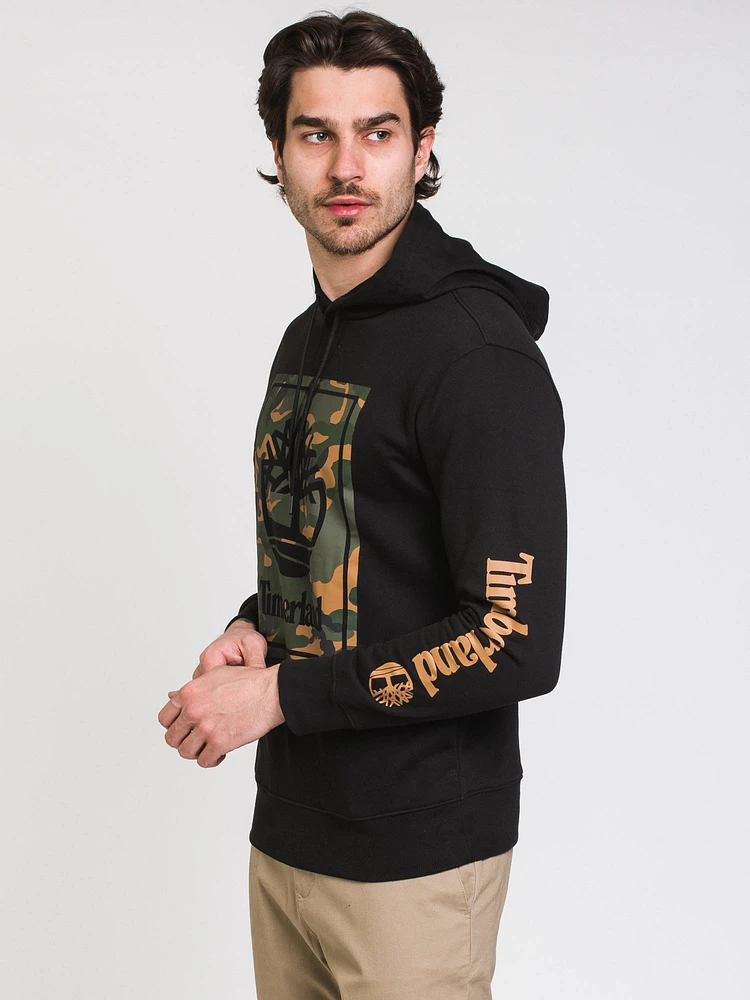 TIMBERLAND CAMO TREE PULLOVER HOODIE - CLEARANCE