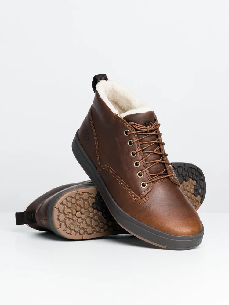 MENS TIMBERLAND DAVIS SQUARE LINED CHUKKA BOOT