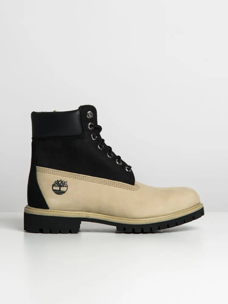 MENS TIMBERLAND PREMIUM 6' WATERPROOF REGENERATIVE LEATHER BOOT - CLEA