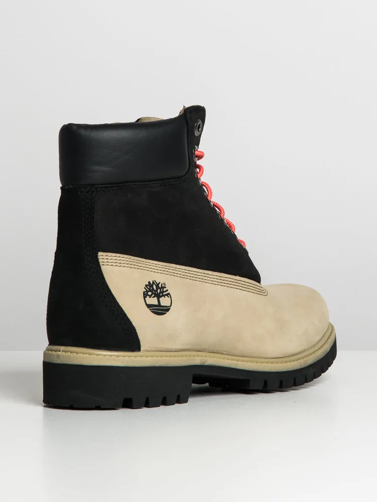 MENS TIMBERLAND PREMIUM 6' WATERPROOF REGENERATIVE LEATHER BOOT - CLEA