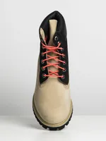 MENS TIMBERLAND PREMIUM 6' WATERPROOF REGENERATIVE LEATHER BOOT - CLEA