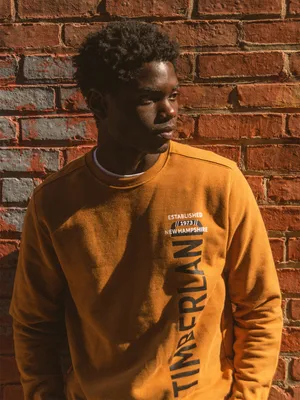 TIMBERLAND ELEVATED SIDE LOGO SWEATSHIRT