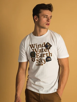 TSHIRT WIND WATER EARTH & SKY POUR HOMME