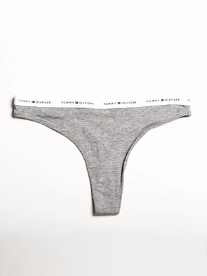 WOMENS SLEEP LOGOBAND THONG - GREY CLEARANCE