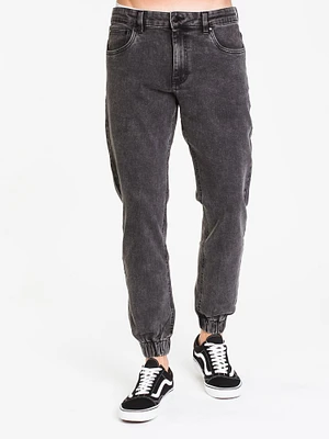 MENS DENIM JOGGER - CLEARANCE