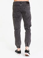MENS DENIM JOGGER - CLEARANCE