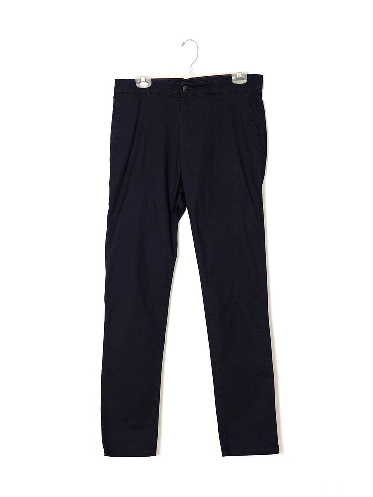 CHINO SLIM POUR HOMME - MARINE