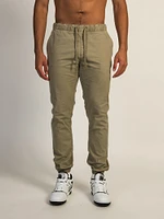 JOGGER ÉTROIT TAINTED - KHAKI