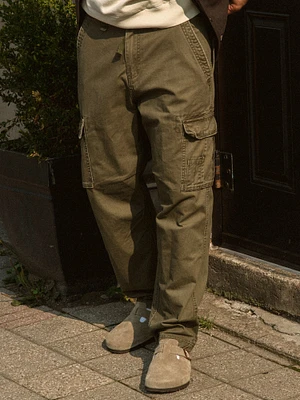 PANTALON UTILITAIRE CARGO TAINTED 90's - OLIVE