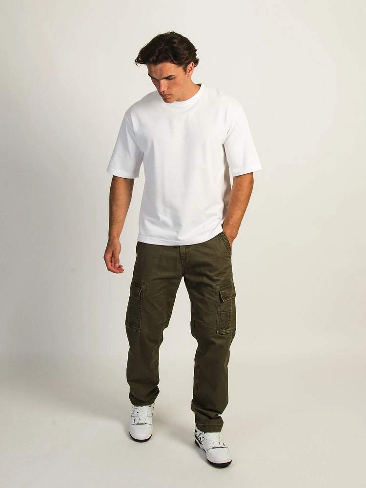 PANTALON UTILITAIRE CARGO TAINTED 90's - OLIVE