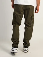 PANTALON UTILITAIRE CARGO TAINTED 90's - OLIVE