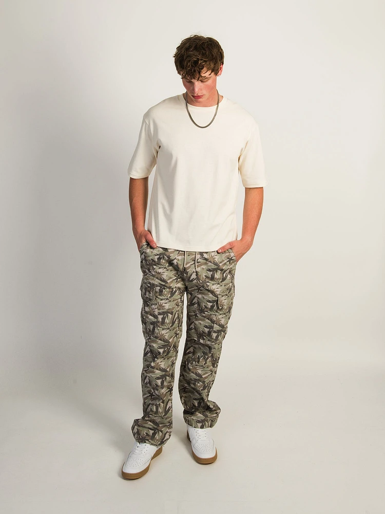 CARGO DÉCONTRACTÉ LÉGER TAINTED - CAMOUFLAGE