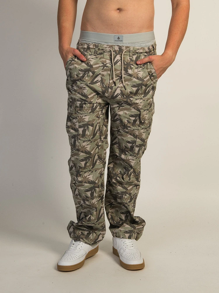 CARGO DÉCONTRACTÉ LÉGER TAINTED - CAMOUFLAGE