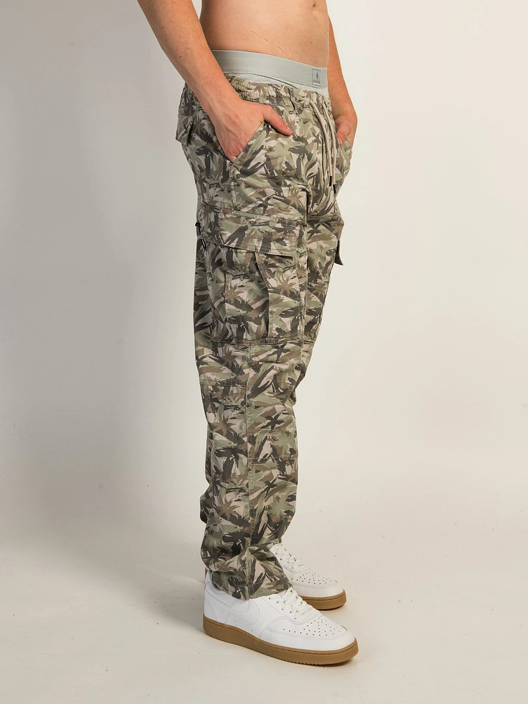 CARGO DÉCONTRACTÉ LÉGER TAINTED - CAMOUFLAGE