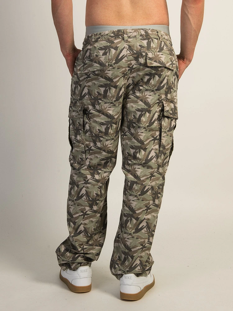 CARGO DÉCONTRACTÉ LÉGER TAINTED - CAMOUFLAGE