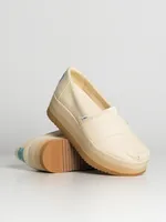 WOMENS TOMS ALPARGATA PLATFORM - CLEARANCE