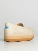 WOMENS TOMS ALPARGATA PLATFORM - CLEARANCE