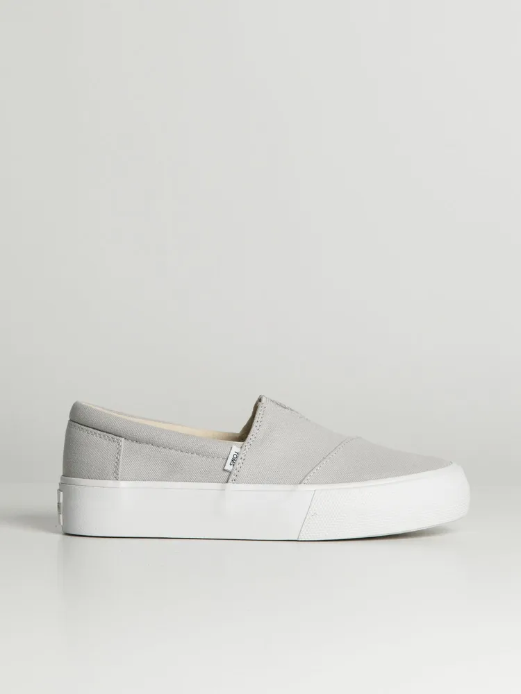 WOMENS TOMS ALPARGATA FENIX PLATFORM CANVAS