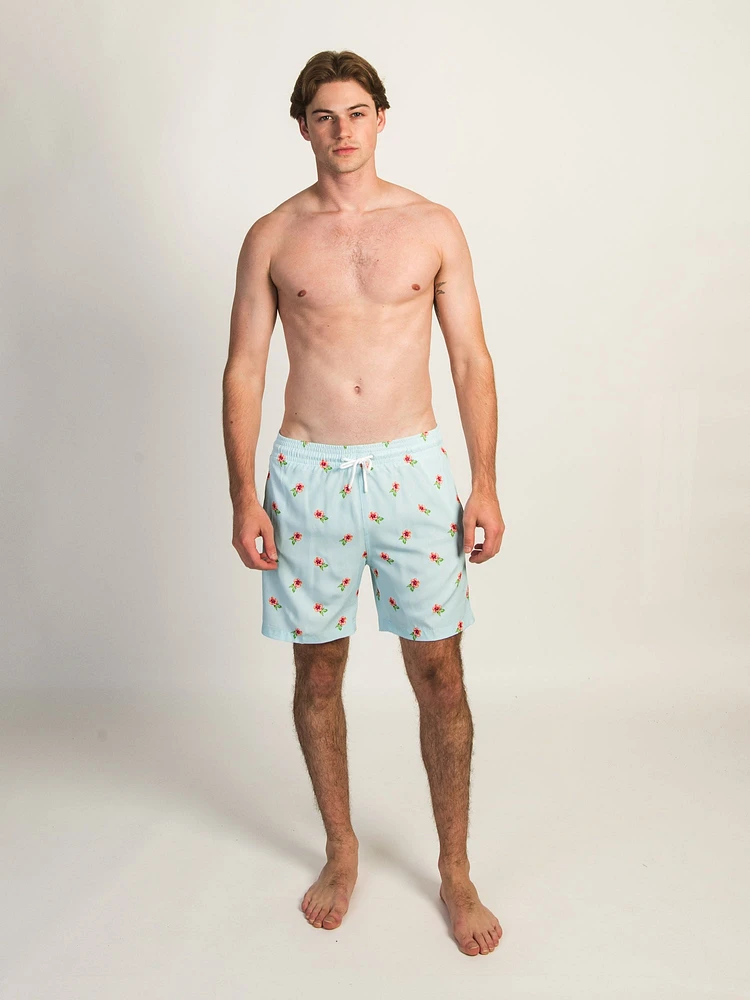 TRUNKS SANO SWIM SHORT 6.5" - FLOWERS