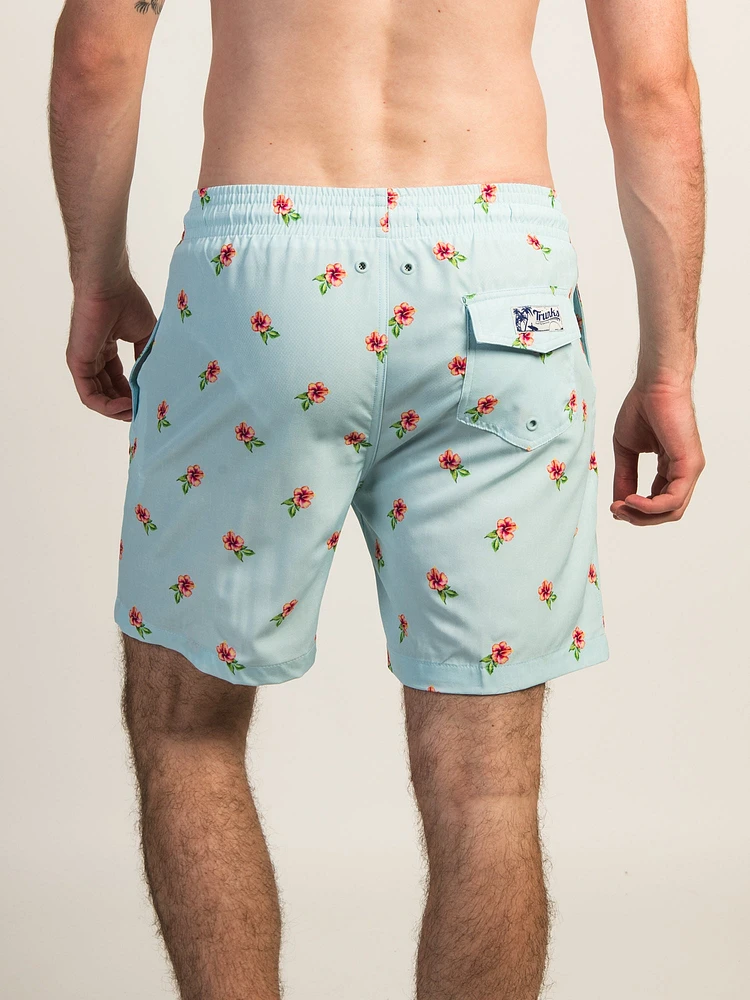 TRUNKS SANO SWIM SHORT 6.5" - FLOWERS