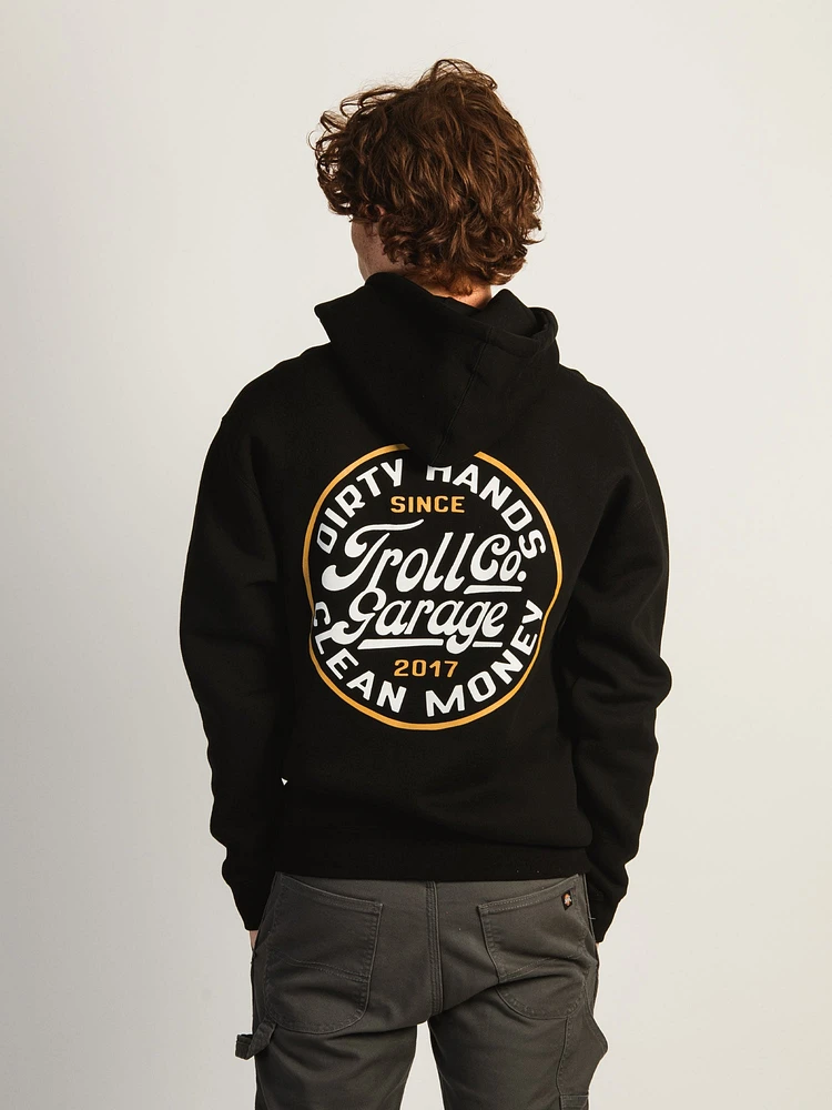 TROLL CO. DHCM GARAGE PULLOVER HOODIE