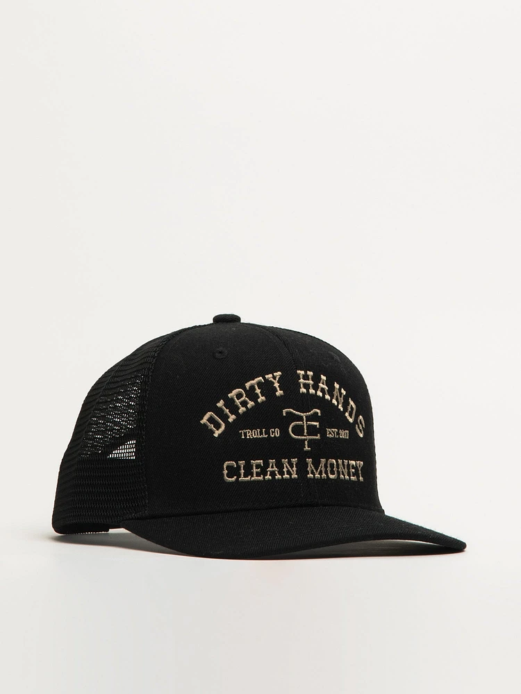 CASQUETTE TROLL CO. DHCM FRONTIER SB - NOIR
