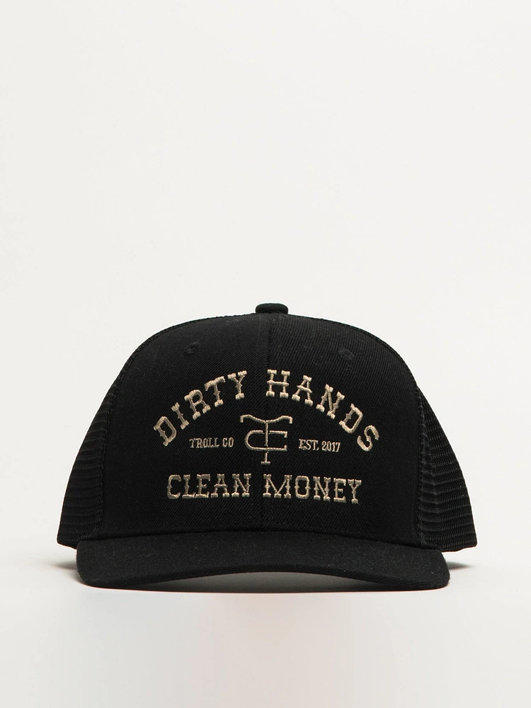 CASQUETTE TROLL CO. DHCM FRONTIER SB - NOIR