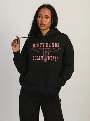 TROLL CO. DHCM LH PULLOVER HOODIE - NOIR