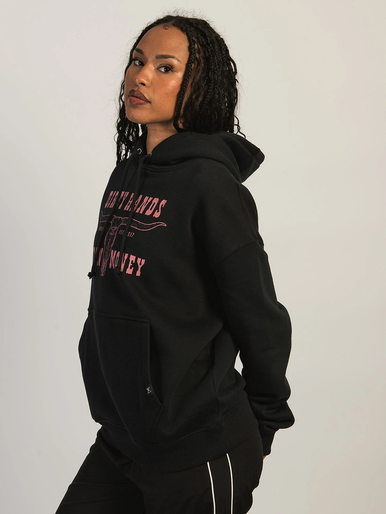 TROLL CO. DHCM LH PULLOVER HOODIE - NOIR