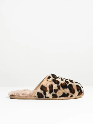 WOMENS FLUFFETTE - LEOPARD CLEARANCE