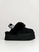 WOMENS UGG FUNKETTE BLACK - CLEARANCE