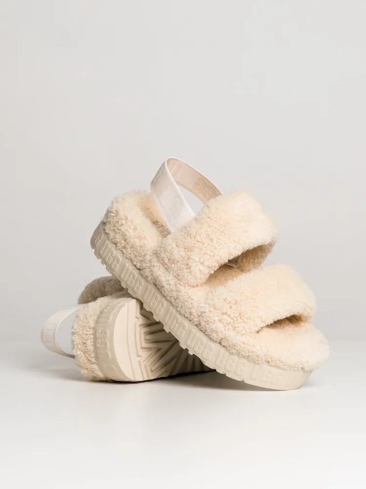 WOMENS UGG OH FLUFFITA PLATFORM SANDAL - CLEARANCE