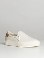 WOMENS UGG CAHLVAN COCONUT MILK LEATHER SNEAKER - CLEARANCE