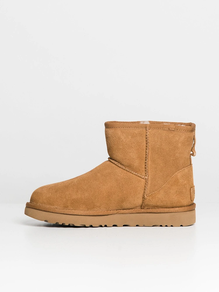 WOMENS UGG CLASSIC MINI SIDE LOGO BOOT - CLEARANCE