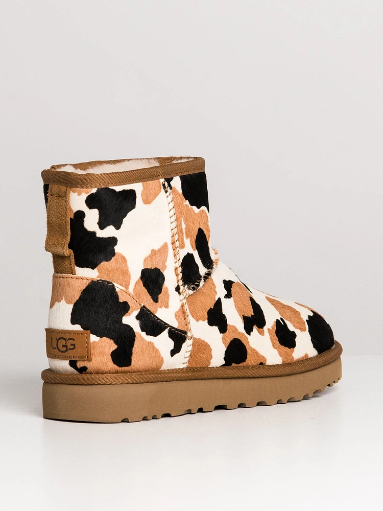 WOMENS UGG CLASSIC MINI LEATHER BOOT - CLEARANCE