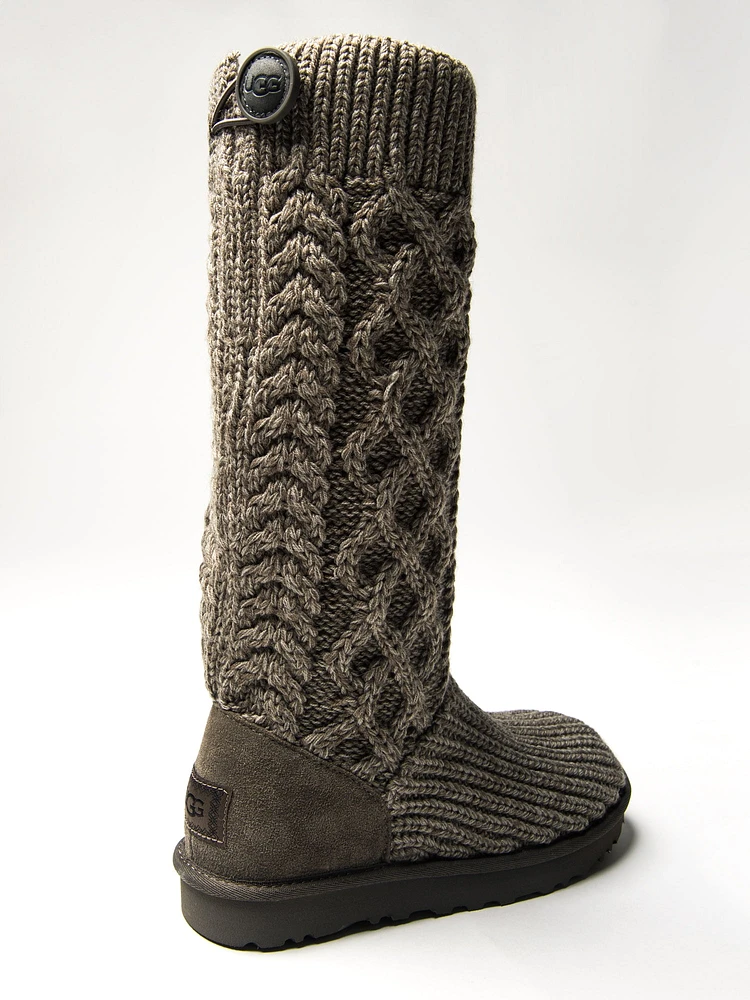 BOTTES UGG CARDI CLASSIQUE EN TRICOT TORSADÉ