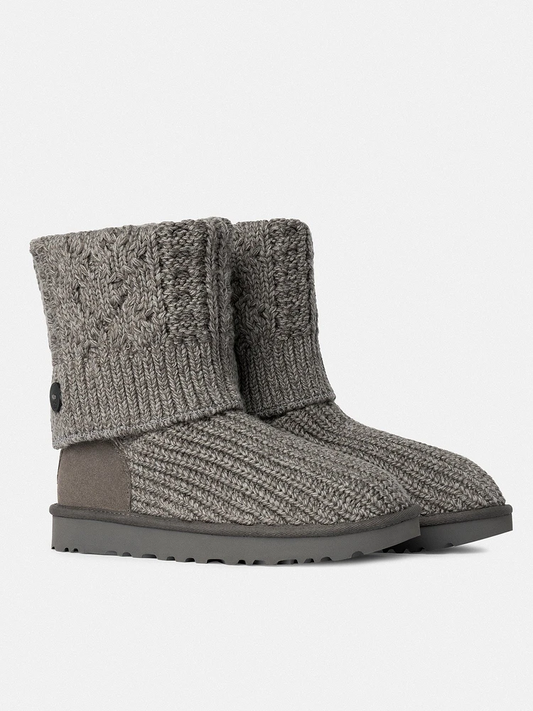 BOTTES UGG CARDI CLASSIQUE EN TRICOT TORSADÉ