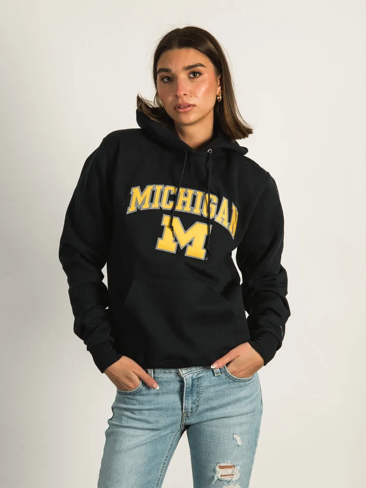 CHAMPION ATHLETICS MICHIGAN PULLOVER HOODIE