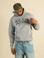 CHAMPION YALE ALL OVER PRINT PULLOVER HOODIE
