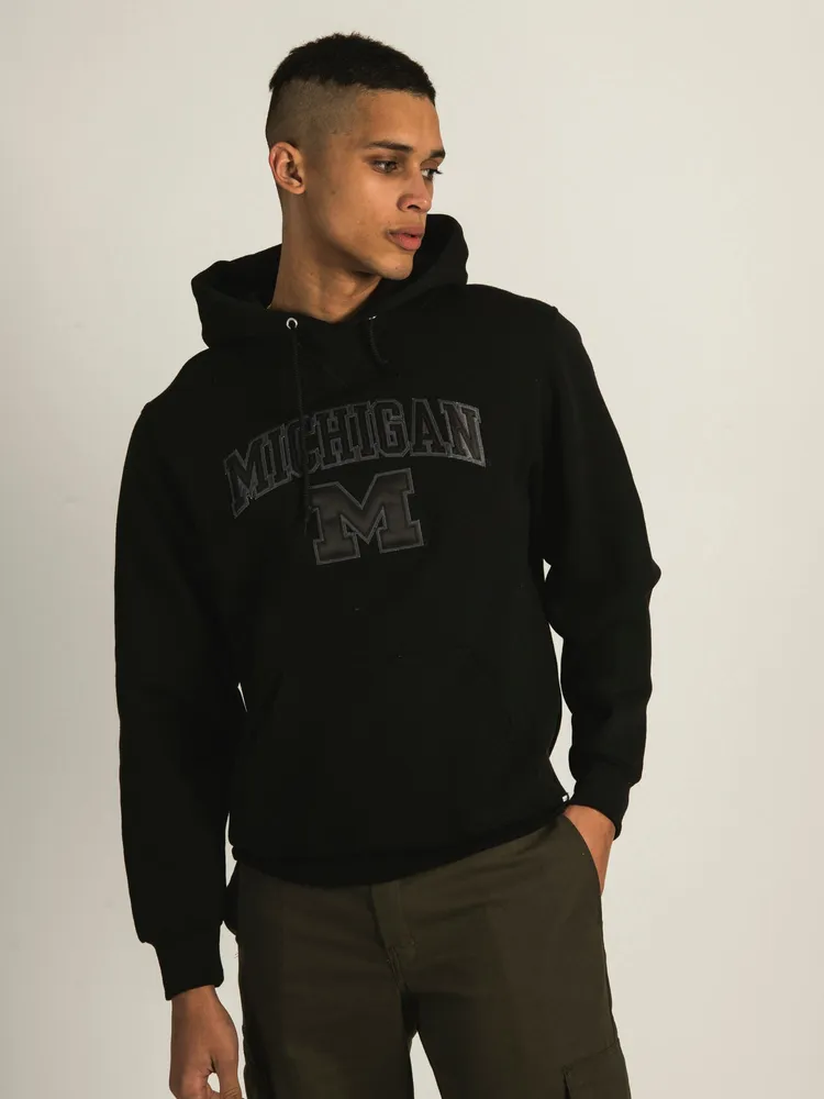 NCAA MICHIGAN TONAL PULLOVER HOODIE