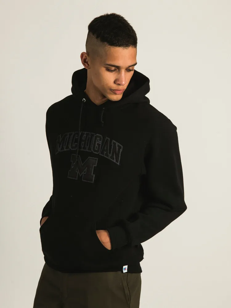 NCAA MICHIGAN TONAL PULLOVER HOODIE