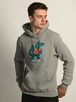PULL-OVER À CAPUCHE FLORIDE