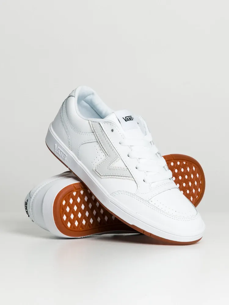 WOMENS VANS LOWLAND CC LEATHER SNEAKER - CLEARANCE