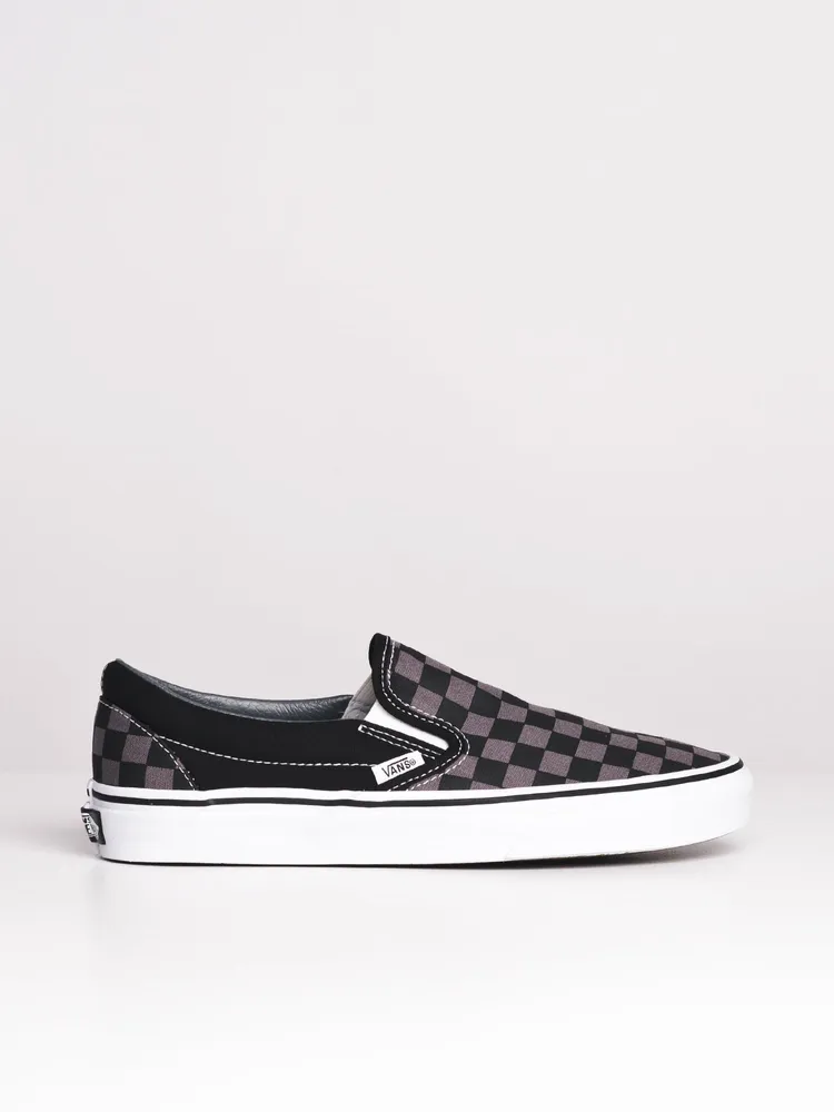 MENS VANS CLASSIC SLIP-ON CHECKERBOARD CANVAS SHOES