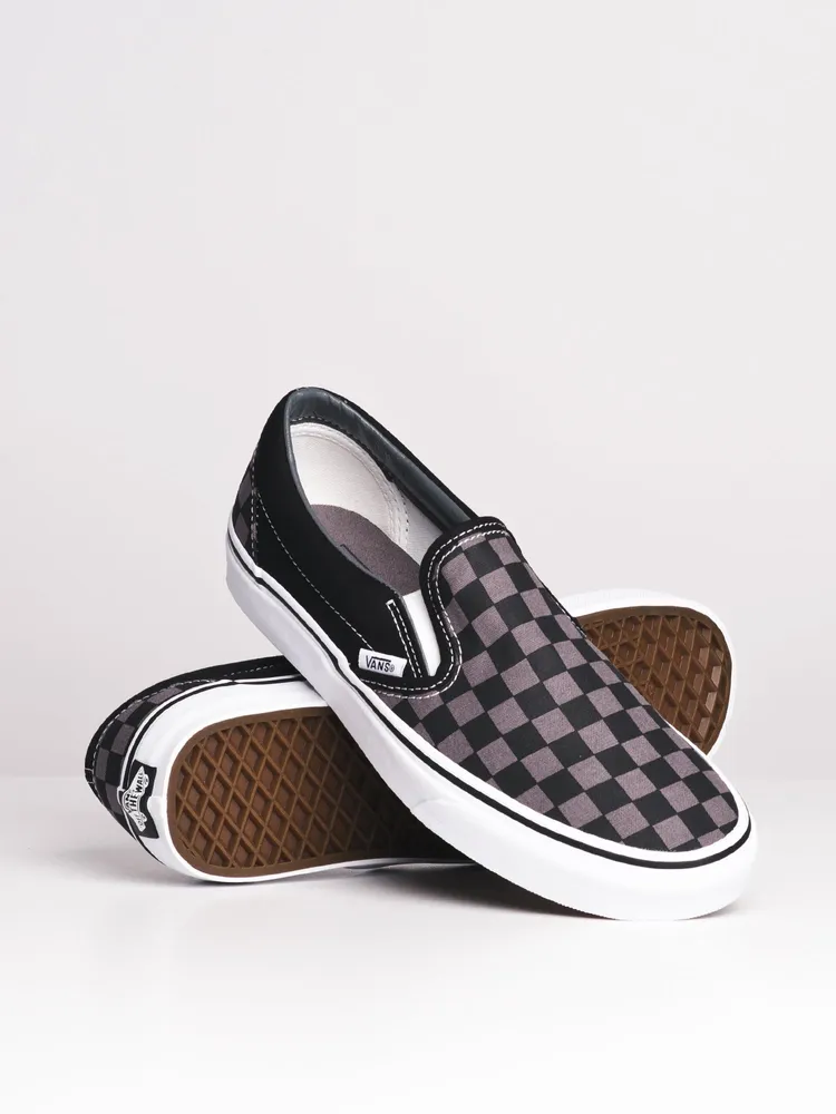 MENS VANS CLASSIC SLIP-ON CHECKERBOARD CANVAS SHOES