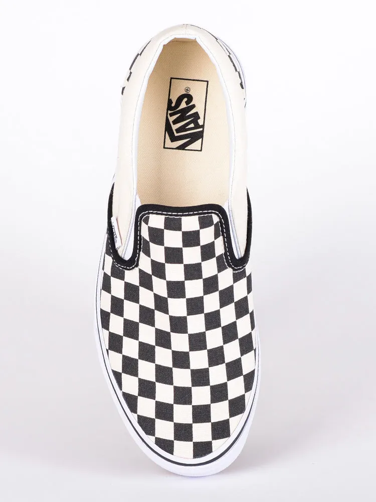 MENS VANS CLASSIC SLIP-ON CANVAS SHOES