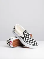 WOMENS VANS CLASSIC SLIP-ON CANVAS SHOES