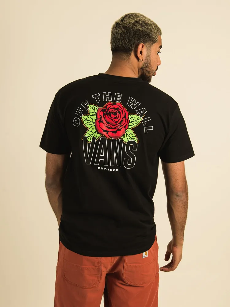 VANS VARSITY FLORAL T-SHIRT - CLEARANCE