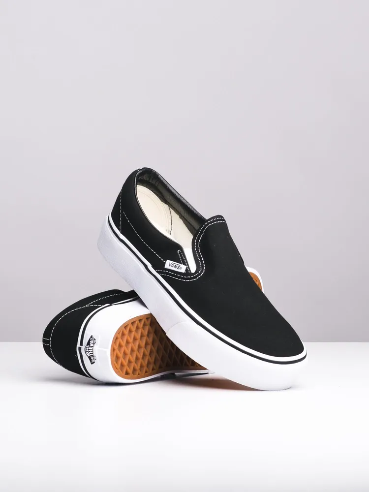 WOMENS VANS CLASSIC SLIP-ON PLATFORM - CLEARANCE