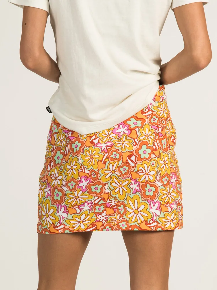 VANS RESORT FLORAL SKIRT - CLEARANCE